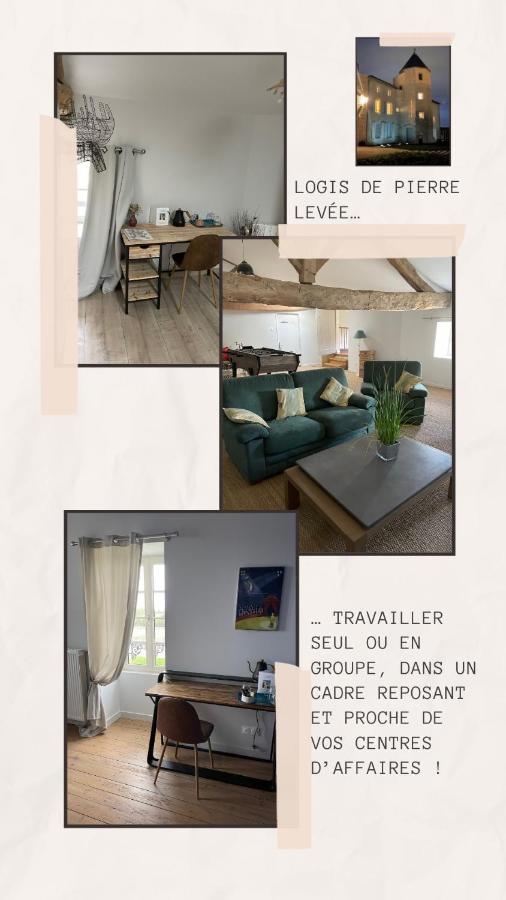 Logis De Pierre Levee Bed & Breakfast Bessines ภายนอก รูปภาพ